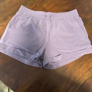 Lululemon Athletica Light Purple Athletic Shorts
